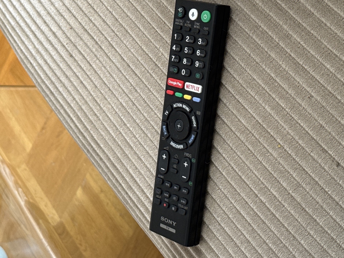 télécommande Sony TV